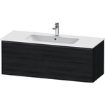 Duravit D-Neo wastafelonderkast 121x44x46.2cm 1 lade Eiken (zwart) Mat SW640731