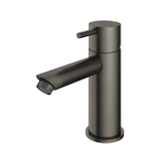 Hotbath Cobber lage wastafelmengkraan met rechte uitloop zonder waste verouderd ijzer SW73551