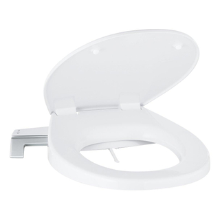 GROHE Bau ceramic douche-wc zitting met deksel wit