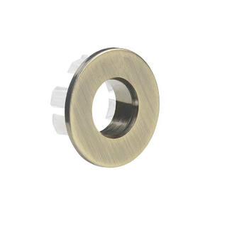 Crosswater MPRO Overloopring - 3cm - rond - messing geborsteld