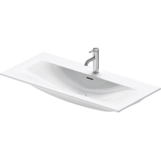 Duravit Viu meubelwastafel 1 kraangat met overloop 103x49cm wit