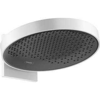 Hansgrohe Rainfinity PowderRain hoofddouche 360 1jet met douchearm 10-30° verticaal kantelbaar Ø36cm mat wit