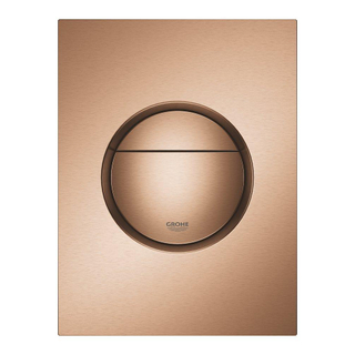 GROHE Nova S-size drukplaat warm sunset geborsteld