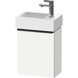 Duravit D-Neo wastafelonderkast 36.4x44x22.2cm Linksdraaiend 1 deur wit Mat