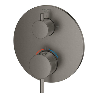 GROHE Atrio inbouw mengkraan thermostatisch met omstel brushed hard graphite