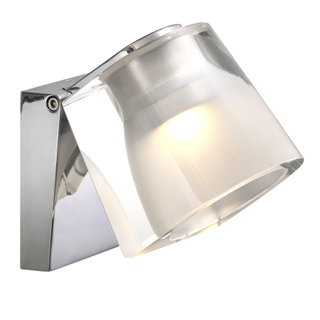 Nordlux Landon 14 wandlamp 9x8.5cm IP44 Incl. 9.5W LED 3000K A++ Chroom