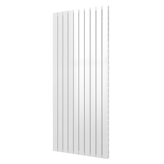 Plieger Cavallino Retto designradiator verticaal dubbel middenaansluiting 1800x754mm 1936W mat wit