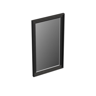 Forzalaqua Reno 2.0 spiegel 40x70cm Rechthoek zonder verlichting met frame Massief Eiken Black oiled