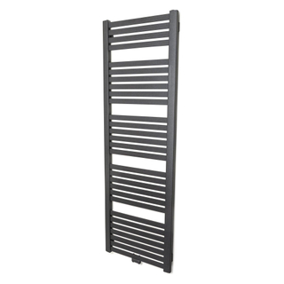 Rosani Base Designradiator 57x173cm met middenaansluiting 817Watt Grafit matt TWEEDEKANS