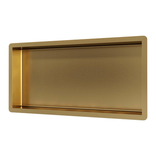 Brauer Gold Edition Inbouwnis - 60x30cm - PVD - geborsteld goud