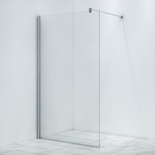 Saniclass Bellini inloopdouche 120x200cm 8mm veiligheidsglas anti kalk chroom OUTLET