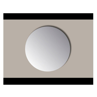 Sanicare Q-mirrors spiegel rond 70 cm zonder omlijsting / PP geslepen