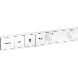 Hansgrohe RainSelect afbouwdeel voor inbouw douchekraan thermostatisch voor 3 functies 52.7x90cm mat wit