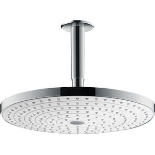 Hansgrohe Raindance select s300 2jet hoofddouche plafondaansluiting wit chroom