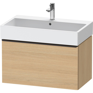 Duravit D-Neo wastafelonderkast 78.4x44x44.2cm 1 lade Natuur eiken Mat