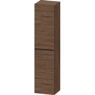 Duravit D-Neo hoge kast 40x36x176cm Rechtsdraaiend Donker noten Mat