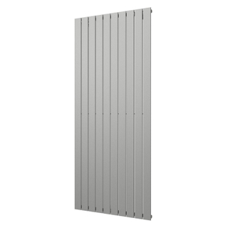 Plieger Cavallino Retto designradiator verticaal enkel middenaansluiting 1800x754mm 1506W parelgrijs (pearl grey)