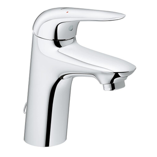 GROHE Eurostyle New waterbesparendes wastafelkraan M size met ketting met gesloten greep chroom