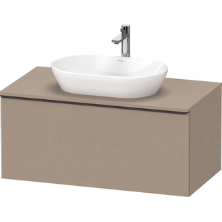 Duravit D-Neo wastafelonderkast 100x45.9x55cm 1 lade Linnen Mat