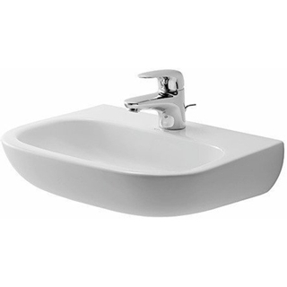 Duravit D-code fontein 450x145x340mm 0 kraangaten wit