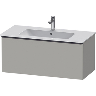 Duravit D-Neo wastafelonderkast 101x44x46.2cm 1 lade Betongrijs Mat