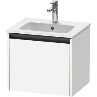 Duravit Ketho.2 wastafelonderkast 51x42x44cm geschikt voor 1 waskom Spaanplaat wit Mat