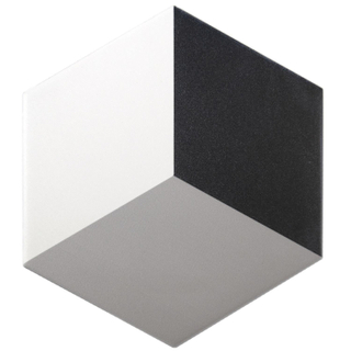 Cifre Ceramica Hexagon Timeless wand- en vloertegel - 15x17cm - 9mm - Zeshoek - Decor - Decor mat glans