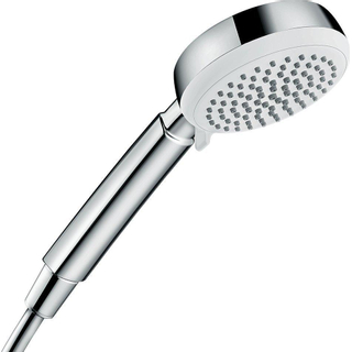 Hansgrohe Crometta 100 Vario handdouche EcoSmart met rain normale krachtige en massagestraal wit/chroom