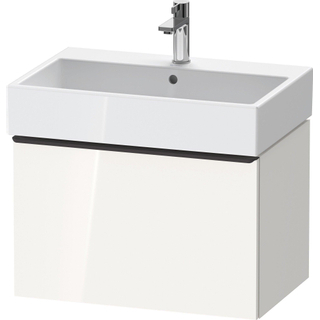 Duravit D-Neo wastafelonderkast 68.4x44x44.2cm 1 lade wit Hoogglans