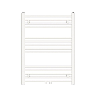 Adema Basic radiator 60x80cm recht middenaansluiting wit