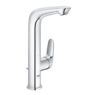 GROHE Eurostyle News wastafelkraan L size met zijbediening met waste met gesloten greep chroom