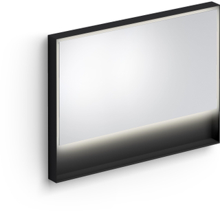 Clou Look at Me spiegel 110x80cm Led-verlichting IP44 Zwart mat