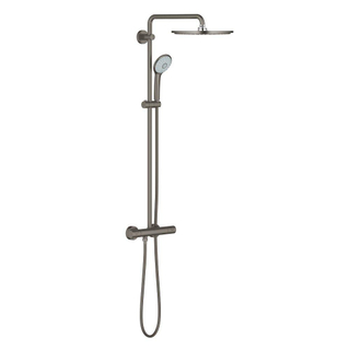 GROHE Euphoria XXL Regendoucheset Opbouw - hoofddouche 31cm - handdouche rond - brushed hard graphite