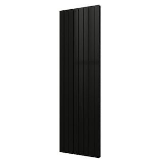 Plieger Cavallino Retto designradiator verticaal dubbel middenaansluiting 2000x602mm 1716W antraciet metallic