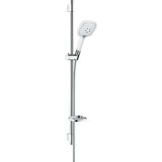 Hansgrohe Raindance select e150 glijstangset 90cm met unica s en puro wit chroom