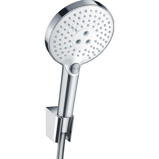 Hansgrohe Raindance Select S PortersS badset met S 120 3jet handdouche met wandhouder met Isiflex`B doucheslang 160cm wit/chroom