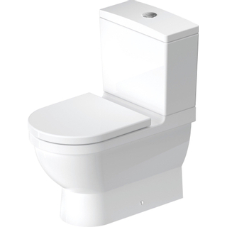 Duravit Philippe Starck 3 duoblokpot diepspoel vario zonder reservoir met Wondergliss wit