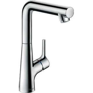 Hansgrohe Talis Ss wastafelkraan 210 120° draaibaar met waste chroom