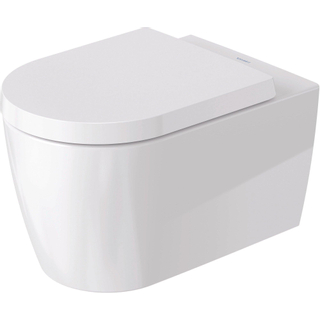 Duravit ME by Starck wandclosetpack spoelrandloos 37x57cm Wondergliss met softclose closetzitting wit