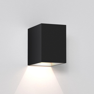 Astro Oslo 100 wandlamp LED 3W 3000K zwart 7x10x10cm IP65 aluminium A