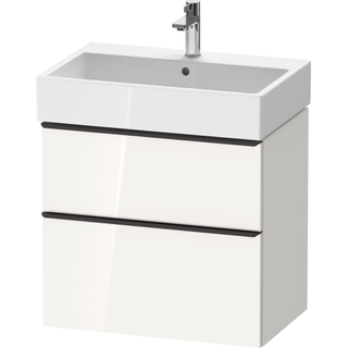 Duravit D-Neo wastafelonderkast 68.4x62.5x44.2cm 1 lade wit Hoogglans