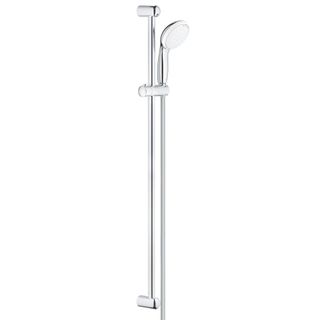 GROHE New Tempesta glijstangset met handdouche met 2 straalsoorten 5.7L/min. 90cm met doucheslang 175cm chroom/wit