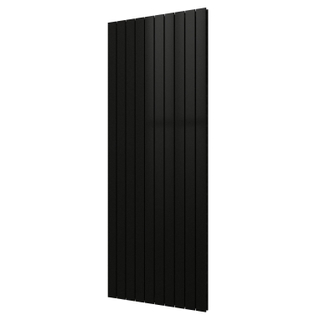 Plieger Cavallino Retto designradiator verticaal dubbel middenaansluiting 2000x754mm 2146W antraciet metallic