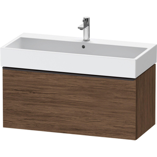 Duravit D-Neo wastafelonderkast 98.4x44x44.2cm 1 lade Noten (donker) Mat