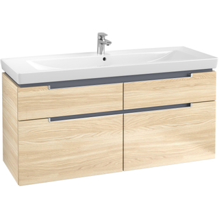 Villeroy & boch Subway 2.0 wastafelonderkast 128.7x59x44.9cm Elm impresso