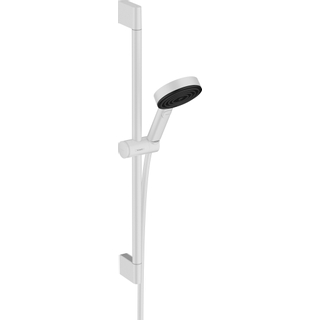 Hansgrohe Pulsify Select glijstangset 3jet Relaxation EcoSmart 10.5cm met glijstang 65 cm Mat Wit