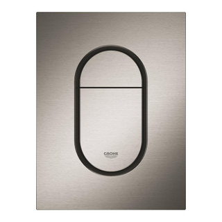 GROHE Arena cosmopolitan S-size drukplaat hard graphite geborsteld