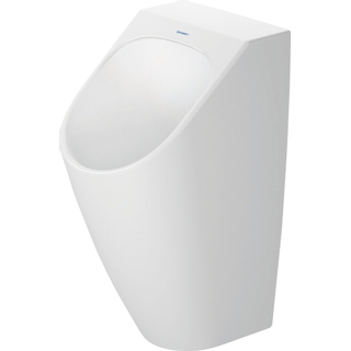 Duravit ME by Starck urinoir waterloos met vlieg met stankafsluiter incl. bev. afvoer horizontaal Ø50mm wit