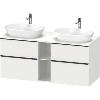 Duravit D-Neo wastafelonderkast 140x66.4x55cm 4 lades wit Mat