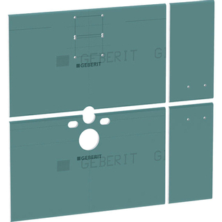 Geberit Gis easy gipsplaat voor toiletmodule planchetbediening.